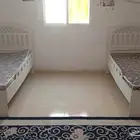 سريرين نفر مع اربع مراتب