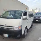 باص تويوتا هايس للإيجار 15 راكب معة سايق توصيل نقل عمال مطع