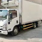 ثلاجة تبريد وتجميد للإيجار مع سائق للشركات