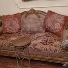 طقم كنب نع الستارة للبيع (ينفع للبيع المنفصل)