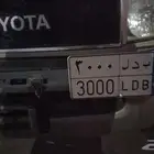 للبيع لوحه ب د ل 3000 نقل