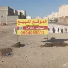 الارض للبيع ثلثه واجهات المساحه 1183