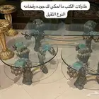 كنب وطاولات فخمه وثقيله جوده عاليه وثرية سقف ومدخل
