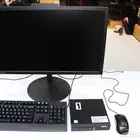 كمبيوتر مكتبى معالج i7 مع شاشة كاميرا سمعات كامل الملحقات