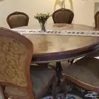 طاوله طعام دائريه سته كراسي
