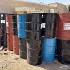 براميل حديد نظيفه