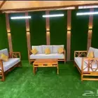 جلسات خارجية خشب سويدي