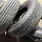 كفرات بالون نضيفه مره نوع الكفرات زيتكس مقاس 17 يركب على جي