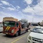 سطحه لنقل السيارات المصدومه والمعطله