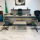 اثاث المكتبي مكتب مدير طقم فخم متوفر مودرن تصميم