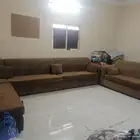 كنب نظيف اربع قطع مع سخان