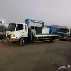 سطحه كرين مكه للايجار اليومي والشهري لنقل المولدات والخزانات