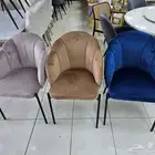 كراسي كوفي شوب قطيفة