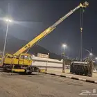 كرينات للإجار أحجام مختلفه (ساعه مشوار يومي شهري قطاعي)