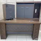 اثاث المكتبي جديد كرتون مكاتب ادارية زاوية كل مقاسات موجود