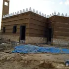 بناء وترميم بيوت الطين والحجر والاسقف اثل وجريد لياسه طينيه