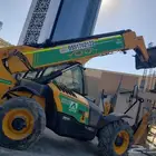 رافعات تلسكوبيه jcb تلي هندر بوم لودر 17متر للايجار