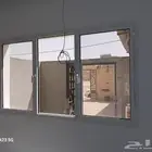 Aluminum door and windows