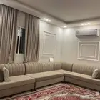 كنب حرف L والستاير