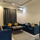 شقة عوائل مفروشة للايجار الشهري حي لبن شارع الطائف خلف كودو