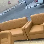 كنب جلد مكتبي جديد موديلات و في كل الوان