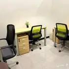 مكاتب للإيجار مؤثثة بالكامل