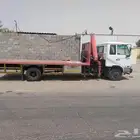 شاحنه كرين لنقل البضائع بكافه أشكالها وانواعها