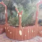 ديكورات اسمنتيه تراثية شلالات اسمنتيه