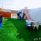شاليهات وقت المساء مخرج خمسه طريق الخرج