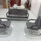 طقم كنب جلد فخم استخدم مكتب صالون مستشفى فندق