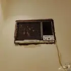 اثاث مستعمل مكيف وسرير مع طواله صغيره