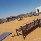 تاجير جلسات وخيام اوروبيه وخيام مادريل وخيام مظلات وكنب وجلس