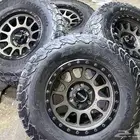 جنوط ميثود فيراني 6 مسمار مع كفرات نص حجري بي اف مقاس 17