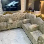 كنب للبيع على شكل حرف L نظيف يعتبر جديد لتواصل واتساب معاه