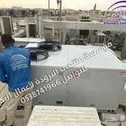 مكيفات عادية ومركزية ودكت مع تمديد نحاس وأعمال التأسيس كاملة