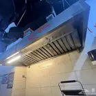 هود استيل اصلي مقاس 8متر مع الفلاتر والاضافات والإضاءة