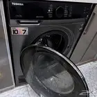 غساله أوتوماتيكيه توشيبا وثلاجه كلاس برو
