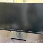 كمبيوتر مكتبي hp نضيف معه شاشه وكيبورد وماوس