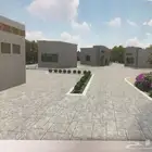صبة مطبوعة صبة ميزانية ديكؤر حديقة استراحة حوش محطه موقف سيا