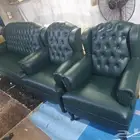 مكتبى كنب جلد فخم متوفر جديد تصميم سعر من جمله