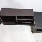 طاولة تلفاز وجزامة