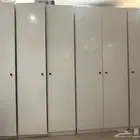 غرفة نوم سرير كبير   سرير صغير و دولاب 6 ابواب
