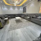 كنب جديد لون رمادي