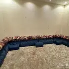 كنب مساند ارضيه مستعمل نظيف