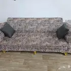 كنب حرف L ثلاث قطع