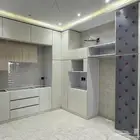 تفصيل مطبخ صاج مودرن ارتفاع للسقف
