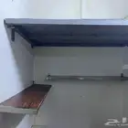 رف بني من  آيكيا الرف البني متر و20سم العرض 9 سم