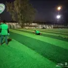 نجيل صناعي اخضر وملون