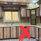 مطبخ لللبيع مع فرن كهربائي وفرن غاز