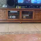 طاولة تلفزيون خشب مقنو